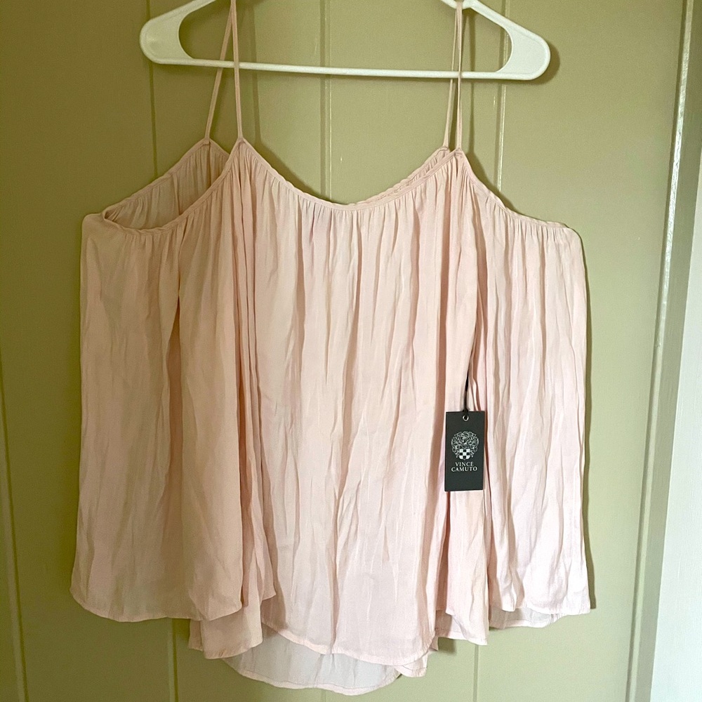 Pink off the shoulder tunic